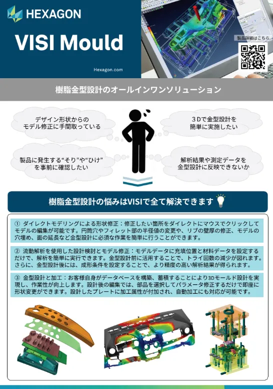 「3D設計・解析・モデル修正を一気通貫で、金型設計の効率と精度を大幅向上」事例紹介